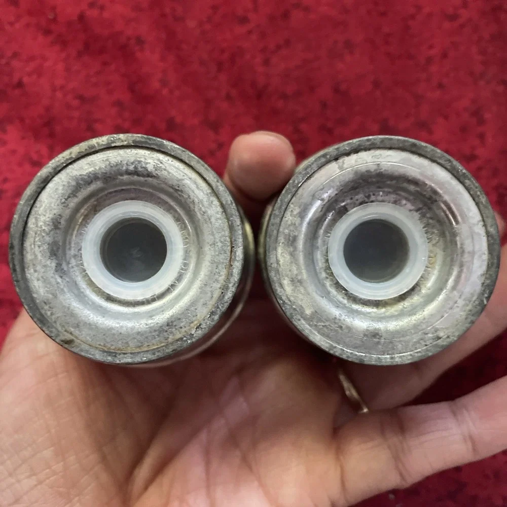 Vintage‎ Pewter Salt And Pepper Set